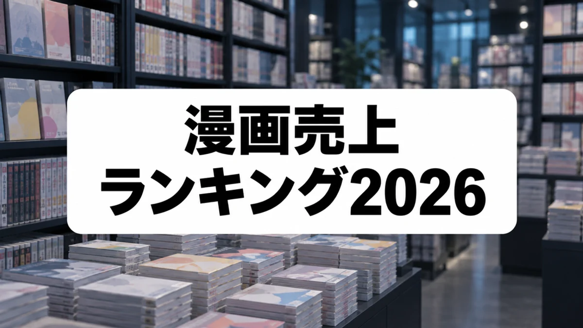 漫画の売上ランキング【2026年版】歴代発行部数と週間・月間の見方