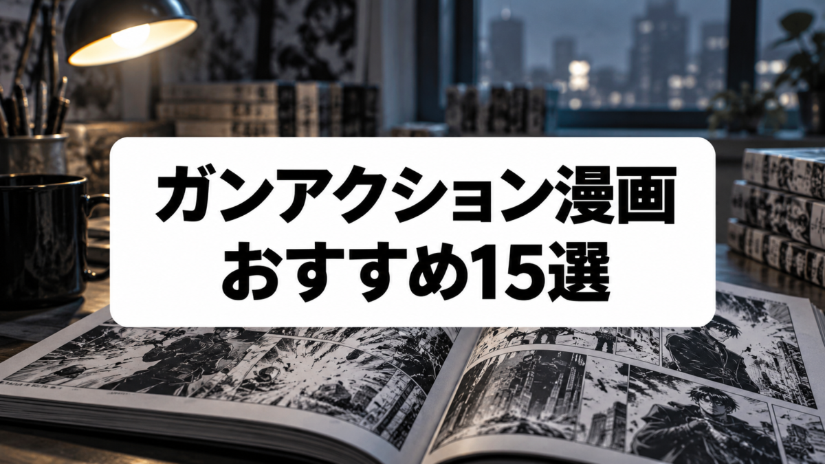 ガンアクション漫画おすすめ15選｜銃撃戦・傭兵・殺し屋の名作を厳選