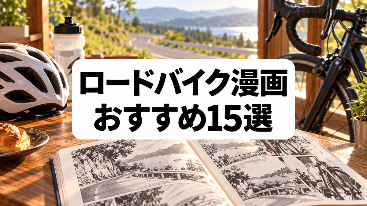 ロードバイク漫画おすすめ15選|熱いロードレースから入門作品まで厳選
