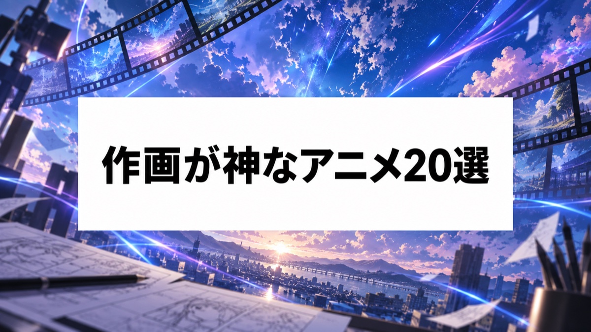 作画が神なアニメ20選|映像美とアクションが圧巻の名作を厳選