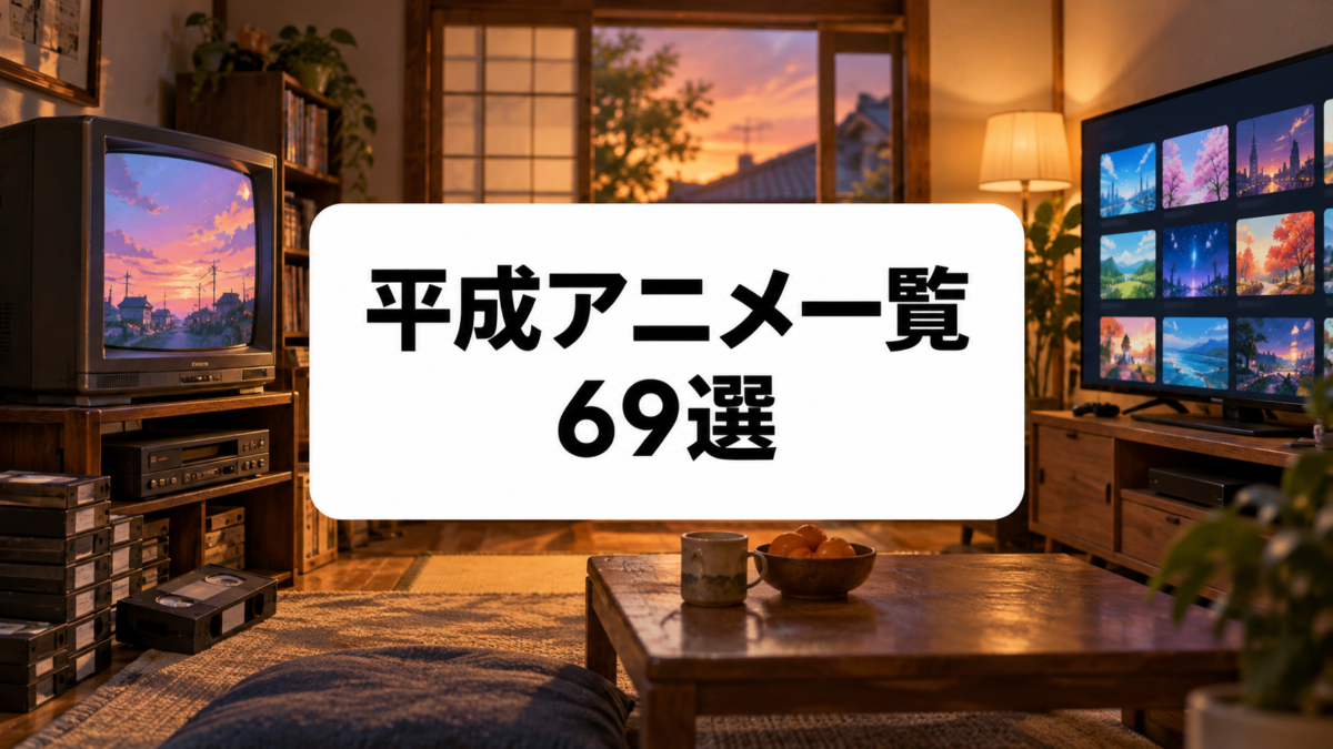 平成アニメ一覧69選|1989~2019年の今見ても面白い名作を年代別に紹介