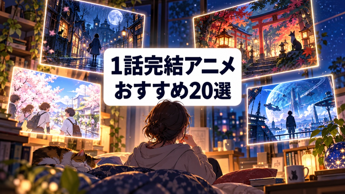 1話完結アニメおすすめ20選
