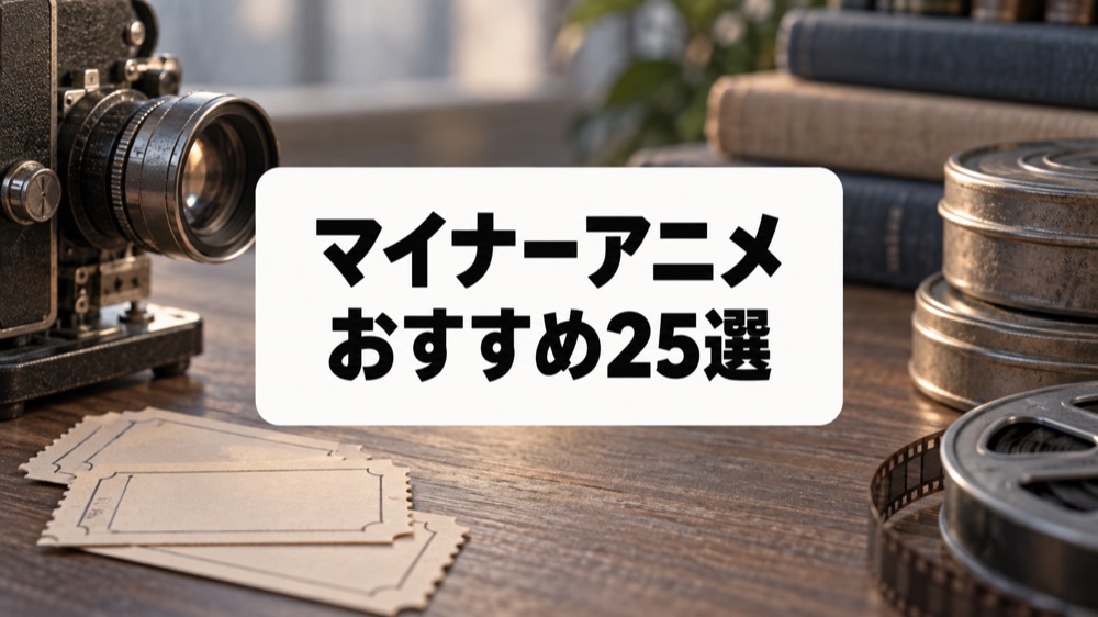 マイナーアニメおすすめ25選｜知る人ぞ知る隠れた名作をジャンル別に厳選
