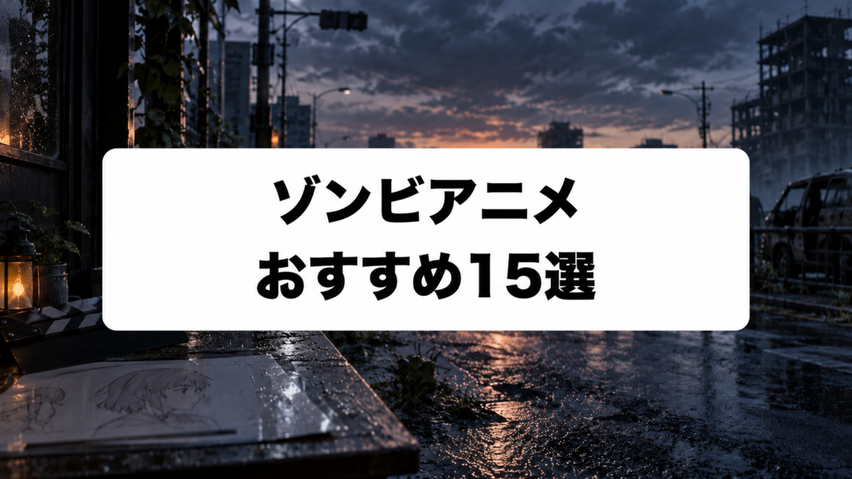 ゾンビアニメおすすめ15選のアイキャッチ画像