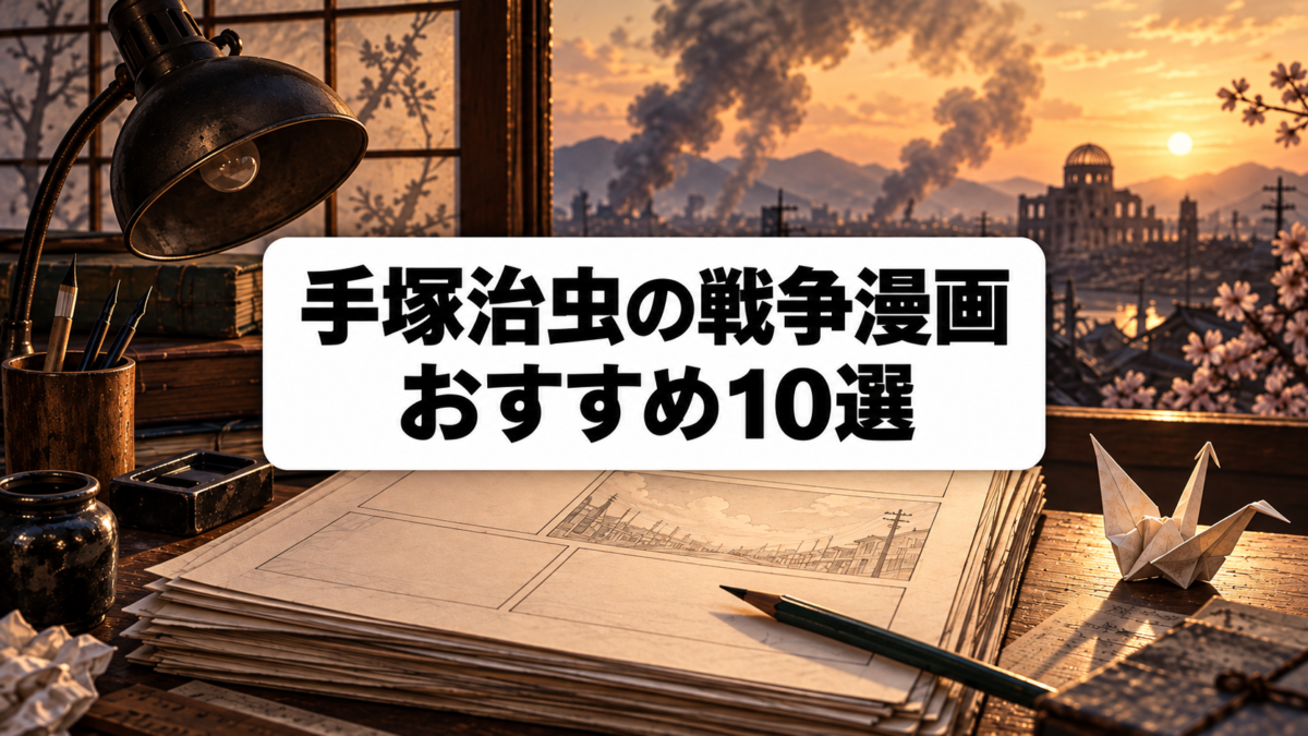 手塚治虫の戦争漫画10選|実体験と平和への思いを描いた名作を厳選