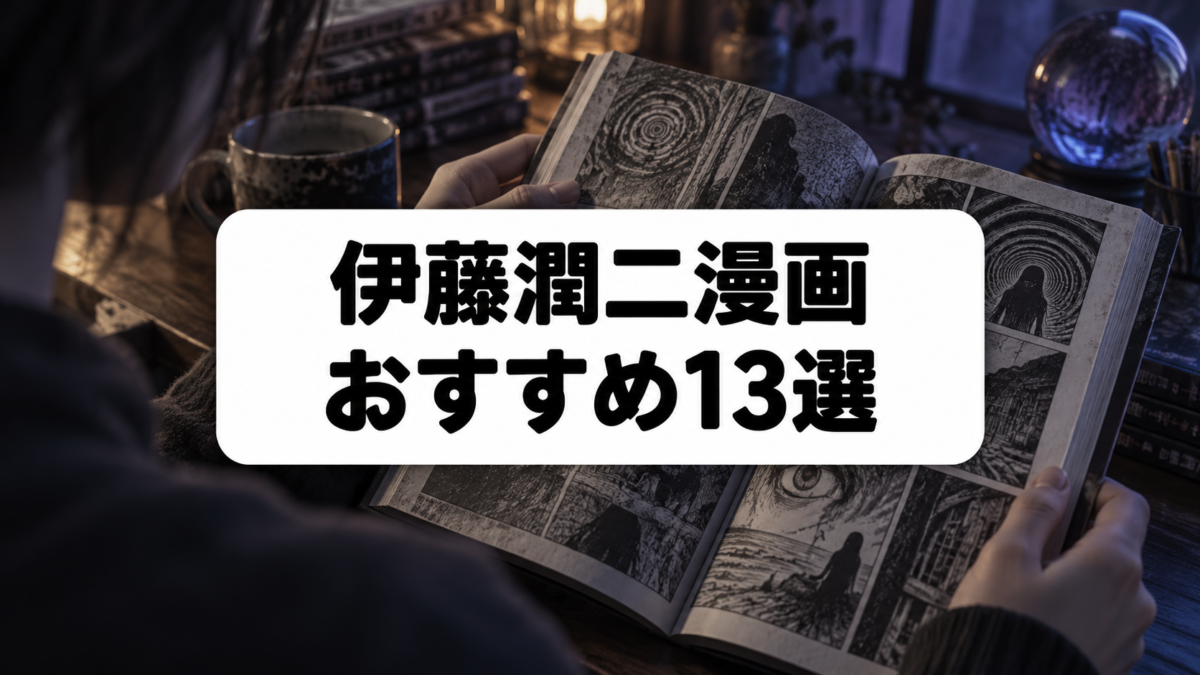 伊藤潤二漫画おすすめ13選|富江・うずまきなど初心者必読の名作を厳選のアイキャッチ