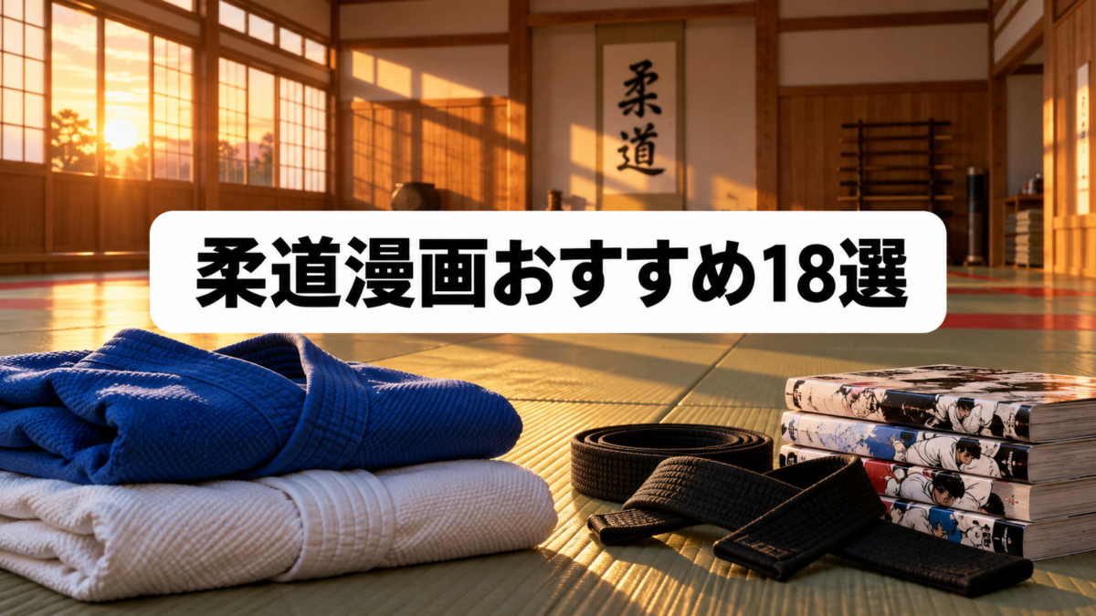 柔道漫画おすすめ18選|熱い試合と青春を描く歴代の名作をランキング