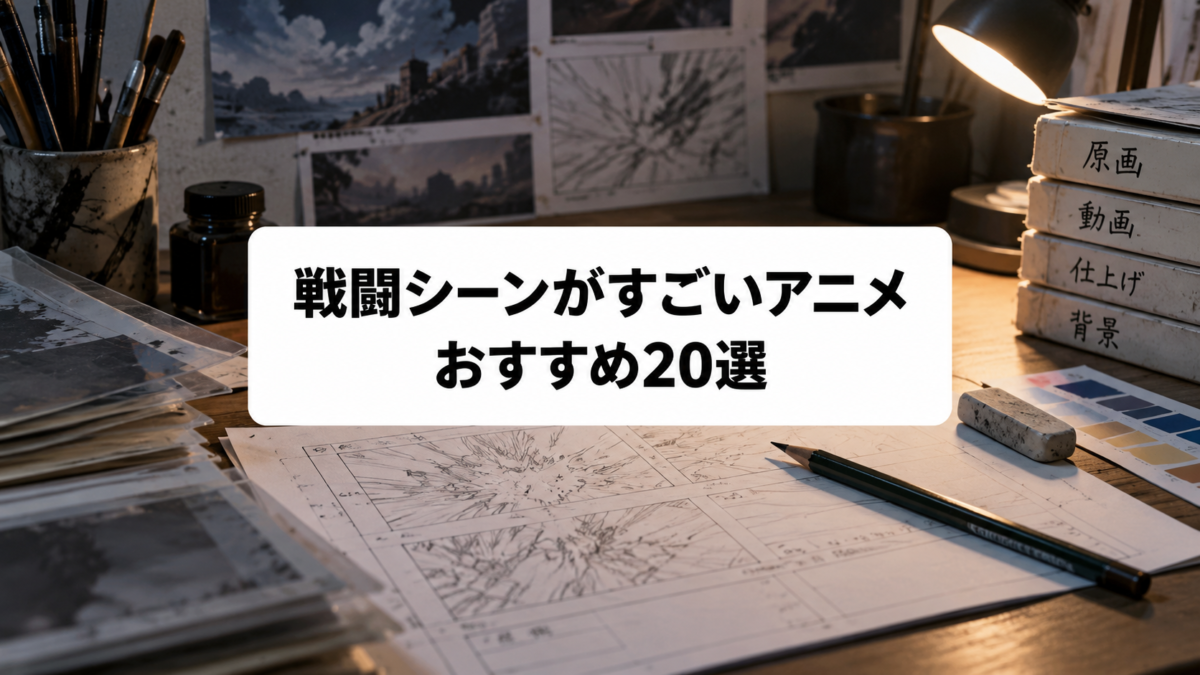 戦闘シーンがすごいアニメ20選|神作画と迫力に圧倒される名作を厳選