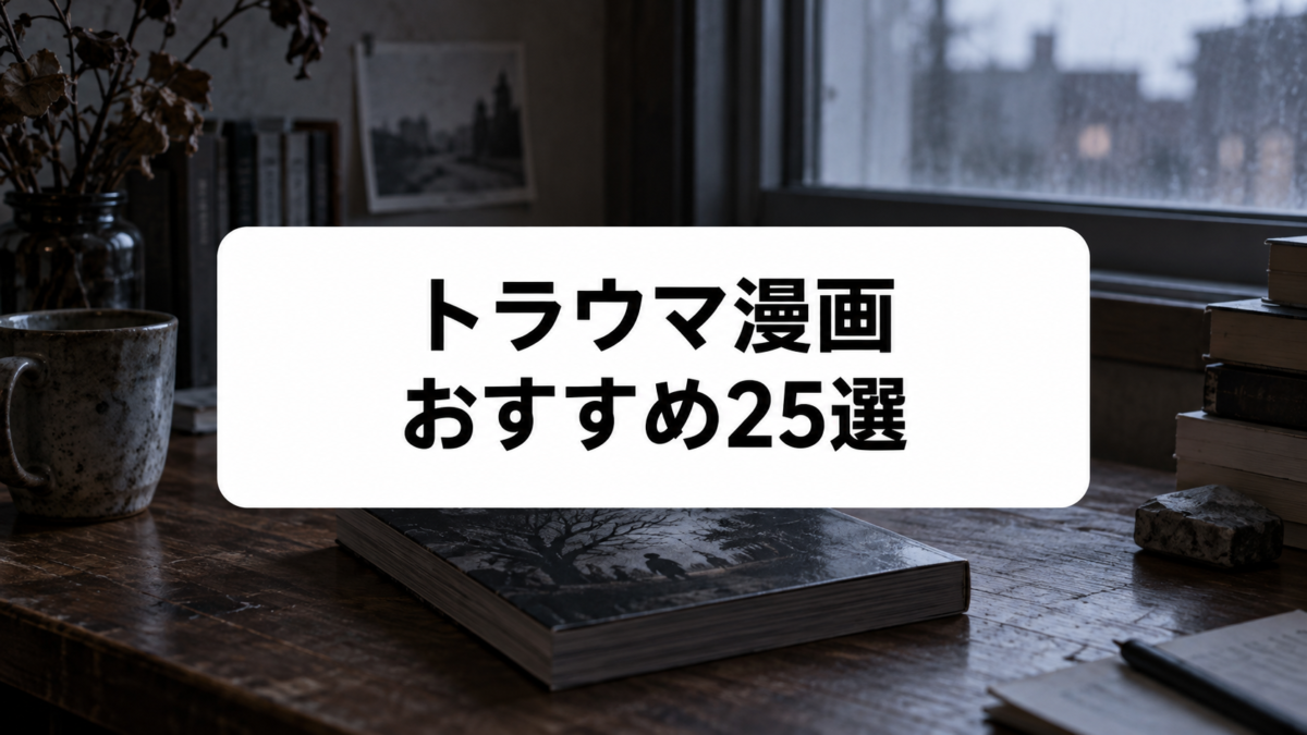 トラウマ漫画おすすめ25選｜一度読んだら忘れられない衝撃の名作を厳選