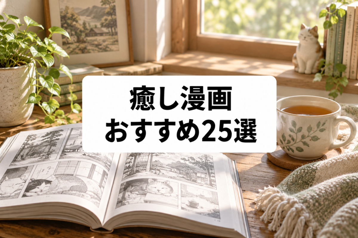 癒し漫画おすすめ25選