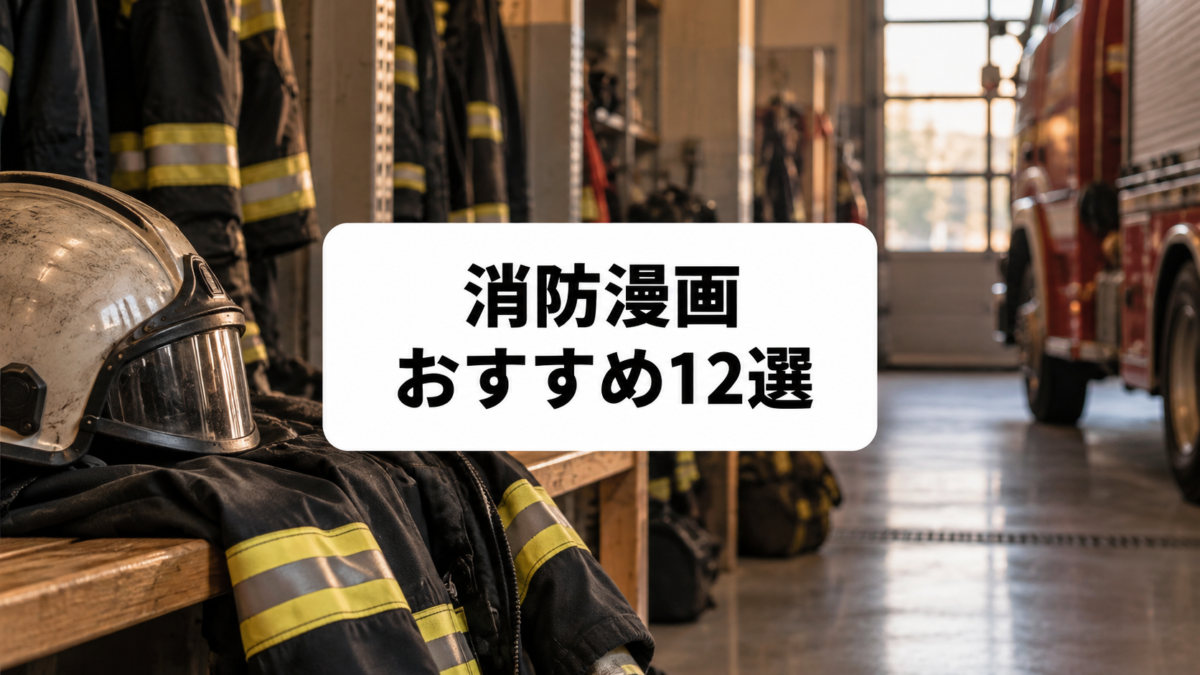 消防漫画おすすめ12選｜め組の大吾から消防士・火災調査の名作まで紹介