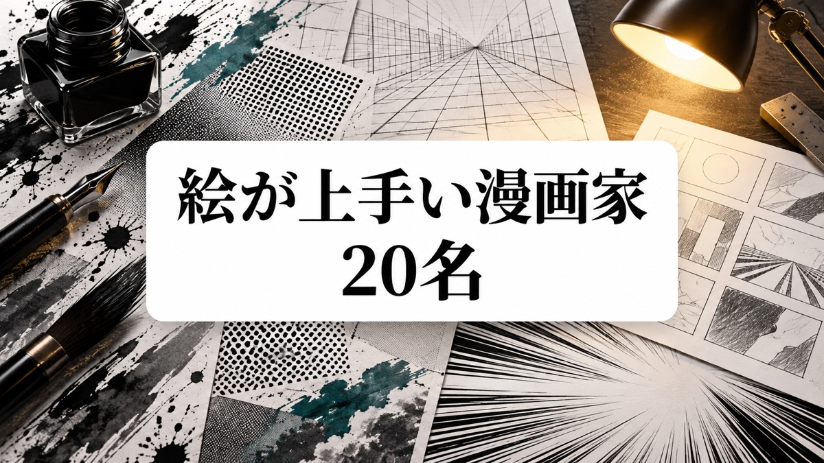 絵が上手い漫画家20名｜緻密さ・構図・アクションで魅せる天才を厳選