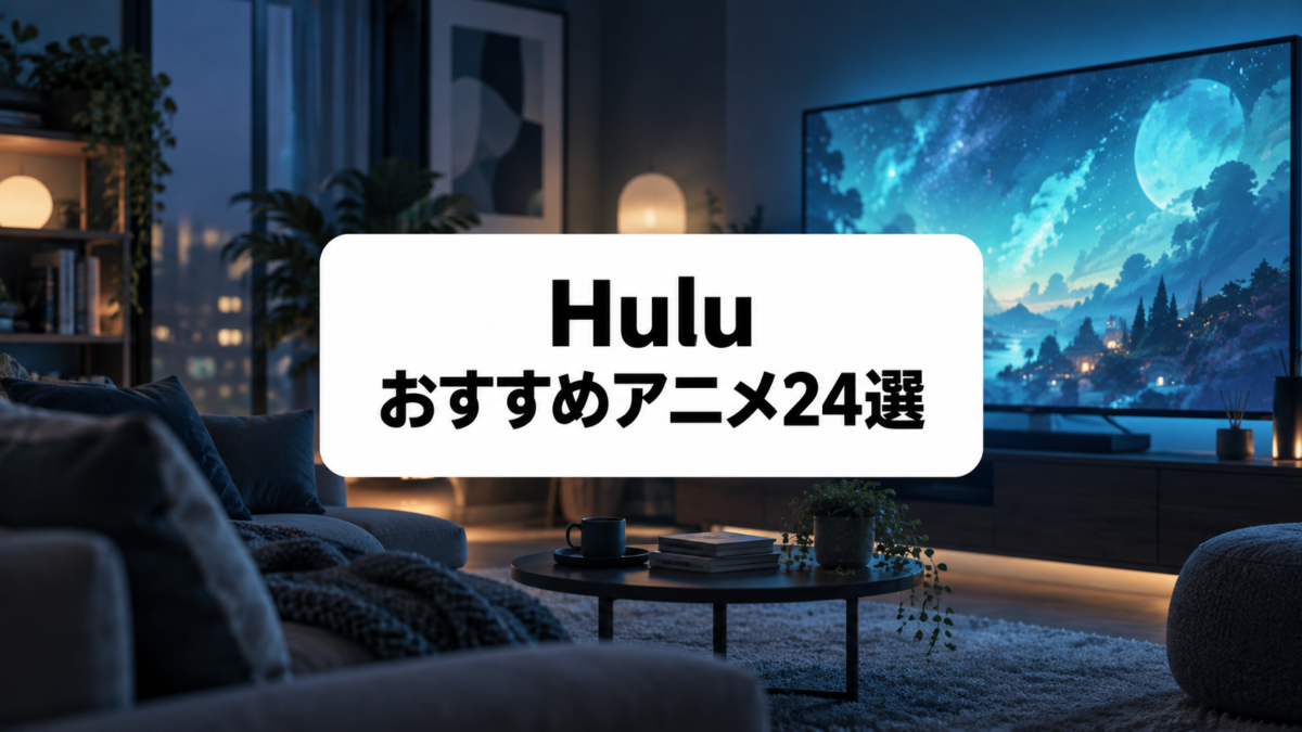 Huluおすすめアニメ24選【2026年版】|今見るべき人気作・名作を厳選
