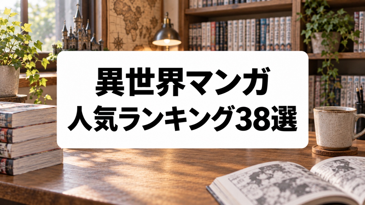 異世界マンガ人気ランキング38選のアイキャッチ画像