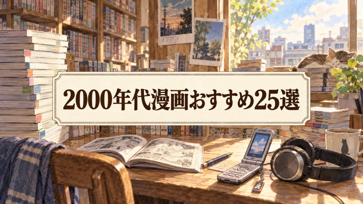 2000年代漫画おすすめ25選|あの頃夢中になった懐かしい名作を厳選