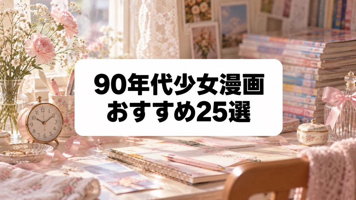 90年代少女漫画おすすめ25選｜恋愛・青春・ファンタジーの名作を厳選