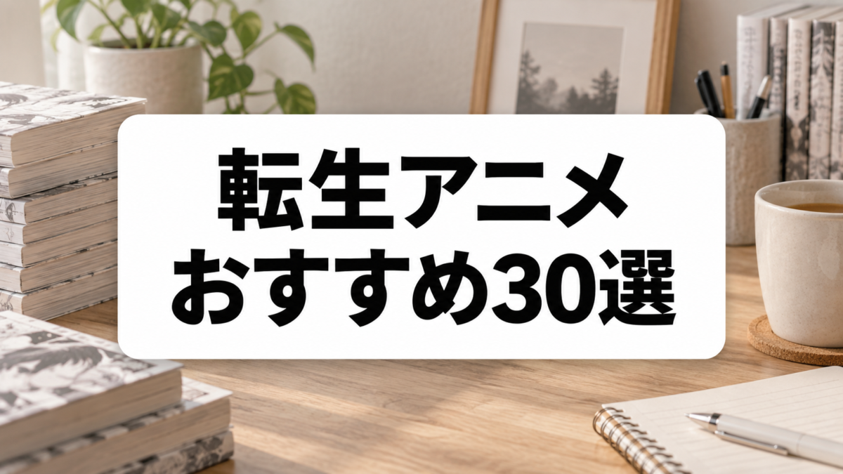 転生アニメおすすめ30選のアイキャッチ画像